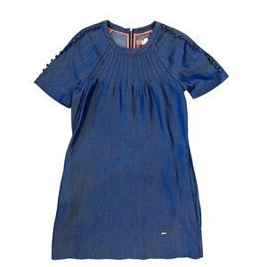 Ted Baker London Shift Dress Navy Blue Size Ted 1 US 4 Retail $295